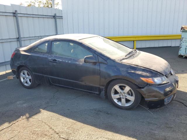 2HGFG11877H572870 - 2007 HONDA CIVIC EX BLACK photo 4