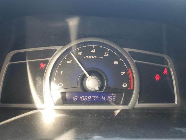 2HGFG11877H572870 - 2007 HONDA CIVIC EX BLACK photo 9