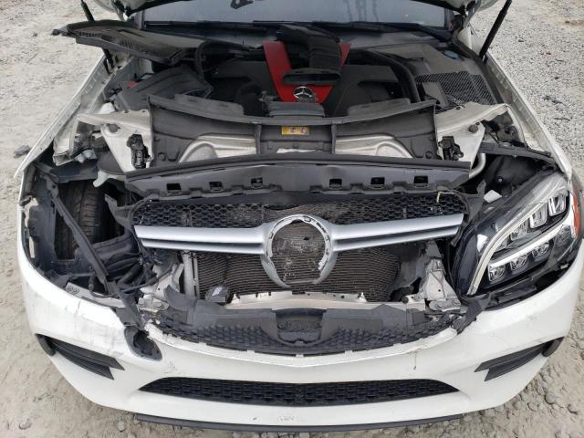 55SWF6EB5KU287098 - 2019 MERCEDES-BENZ C 43 AMG WHITE photo 11