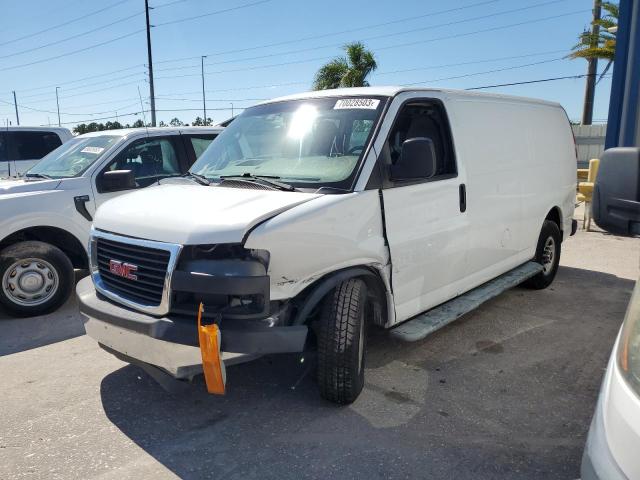 1GTW7FCA0E1909869 - 2014 GMC SAVANA G2500 WHITE photo 1