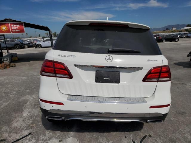 4JGDA5HB4JA999912 - 2018 MERCEDES-BENZ GLE 350 4MATIC WHITE photo 6