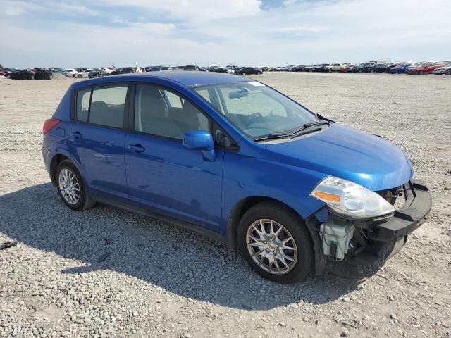 3N1BC13E28L391442 - 2008 NISSAN VERSA S BLUE photo 4