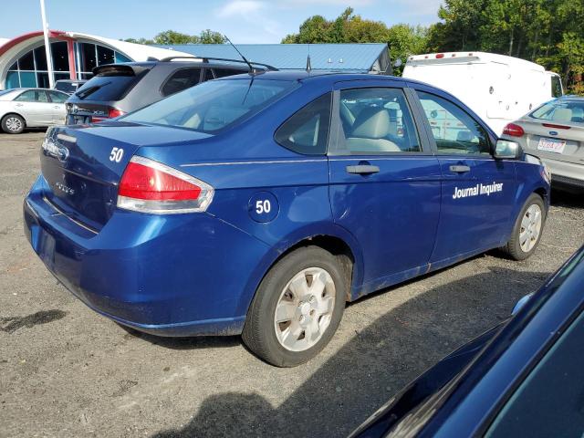 1FAHP34N88W105745 - 2008 FORD FOCUS S/SE BLUE photo 3