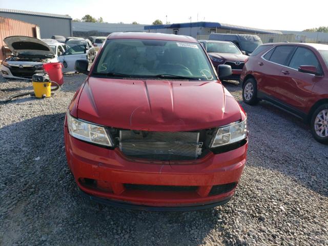 3C4PDCABXET192848 - 2014 DODGE JOURNEY SE RED photo 5