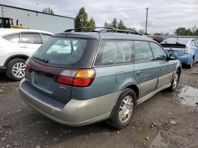 4S3BH806817674765 - 2001 SUBARU LEGACY OUTBACK H6 3.0 LL BEAN BLUE photo 3