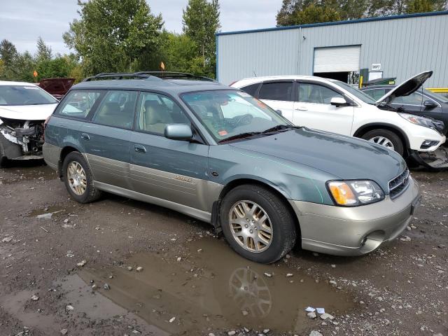 4S3BH806817674765 - 2001 SUBARU LEGACY OUTBACK H6 3.0 LL BEAN BLUE photo 4