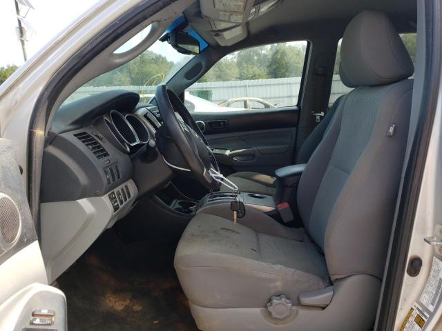 5TFJU4GN2DX031930 - 2013 TOYOTA TACOMA DOUBLE CAB PRERUNNER SILVER photo 7