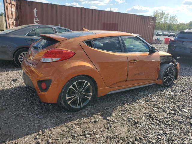 KMHTC6AE2GU258357 - 2016 HYUNDAI VELOSTER TURBO ORANGE photo 3