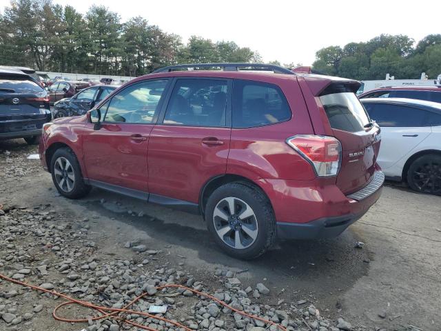 JF2SJAGC6JH404212 - 2018 SUBARU FORESTER 2.5I PREMIUM BURGUNDY photo 2