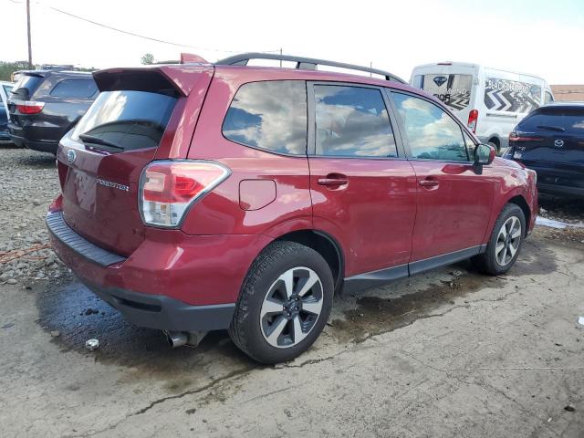 JF2SJAGC6JH404212 - 2018 SUBARU FORESTER 2.5I PREMIUM BURGUNDY photo 3