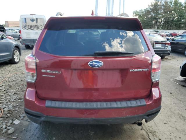 JF2SJAGC6JH404212 - 2018 SUBARU FORESTER 2.5I PREMIUM BURGUNDY photo 6