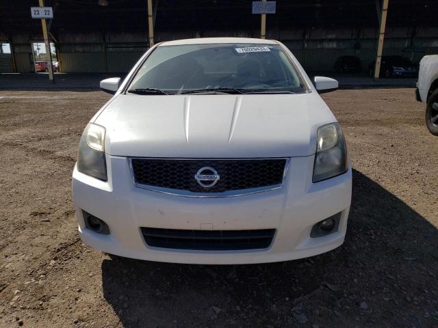 3N1CB6AP3BL608951 - 2011 NISSAN SENTRA SE-R SPEC V WHITE photo 5