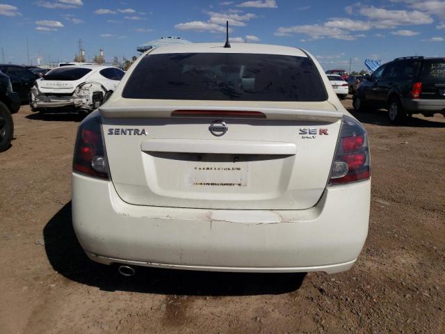 3N1CB6AP3BL608951 - 2011 NISSAN SENTRA SE-R SPEC V WHITE photo 6