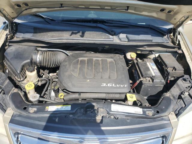 2A4RR8DG9BR714330 - 2011 CHRYSLER TOWN & COU TOURING L GOLD photo 12