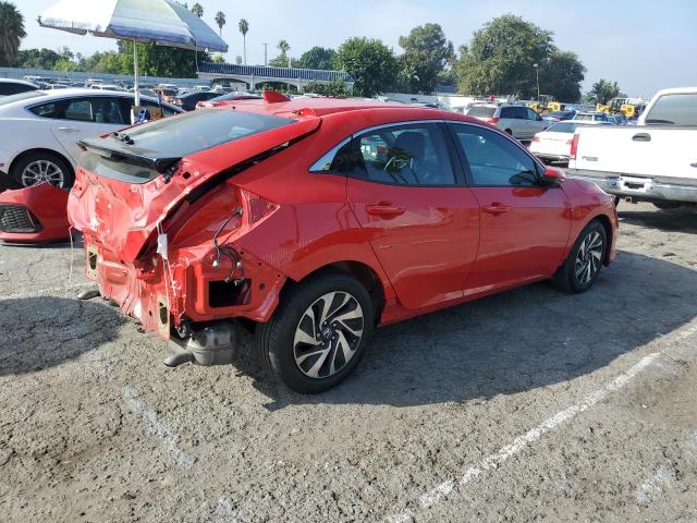 SHHFK7H33KU401198 - 2019 HONDA CIVIC LX RED photo 3