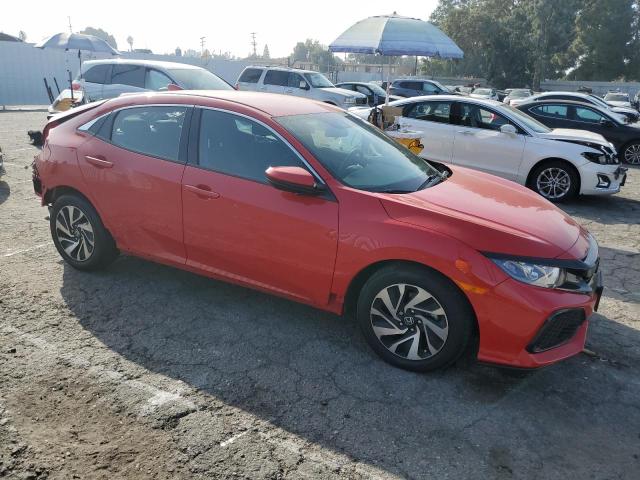 SHHFK7H33KU401198 - 2019 HONDA CIVIC LX RED photo 4