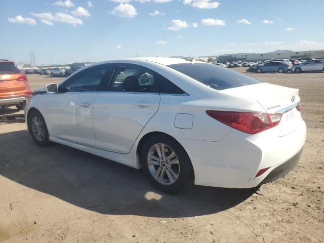 5NPEB4AC2EH829470 - 2014 HYUNDAI SONATA GLS WHITE photo 2