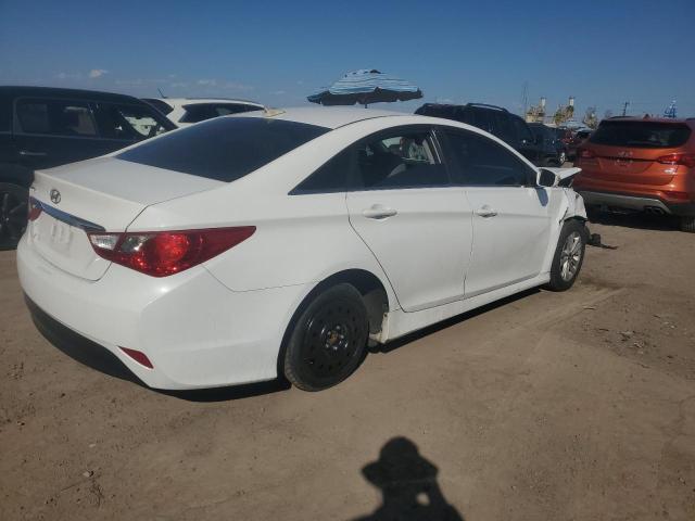 5NPEB4AC2EH829470 - 2014 HYUNDAI SONATA GLS WHITE photo 3