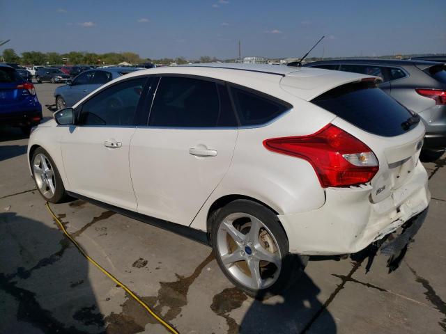 1FADP3N29DL169646 - 2013 FORD FOCUS TITANIUM WHITE photo 2