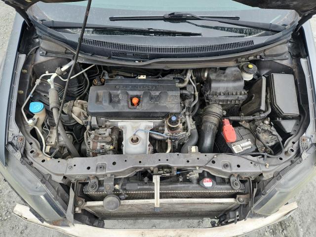 19XFB2F94CE328345 - 2012 HONDA CIVIC EXL ნაცრისფერი ფოტო 11