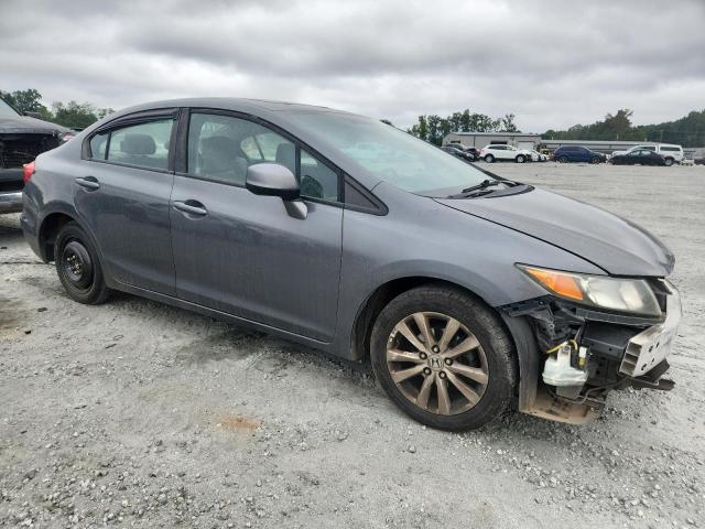 19XFB2F94CE328345 - 2012 HONDA CIVIC EXL ნაცრისფერი ფოტო 4