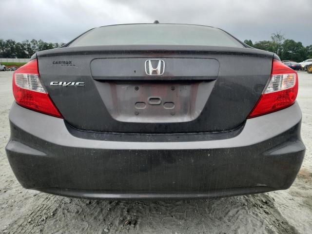 19XFB2F94CE328345 - 2012 HONDA CIVIC EXL ნაცრისფერი ფოტო 6
