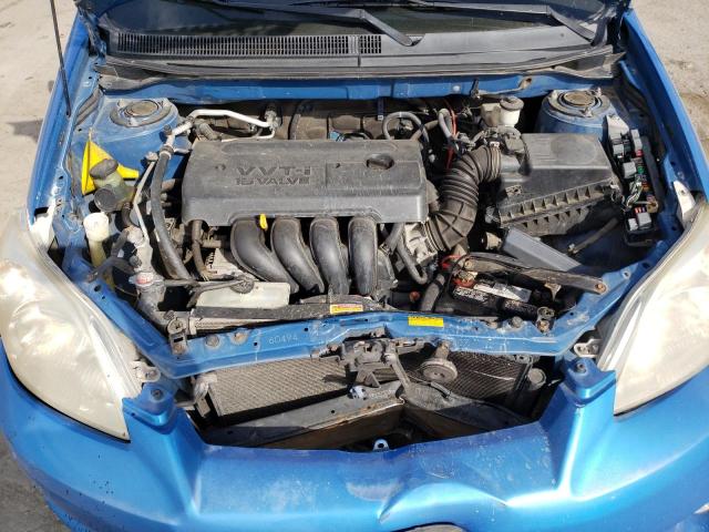 2T1KR32E18C719168 - 2008 TOYOTA COROLLA MA XR BLUE photo 11