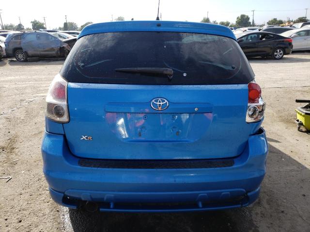 2T1KR32E18C719168 - 2008 TOYOTA COROLLA MA XR BLUE photo 6