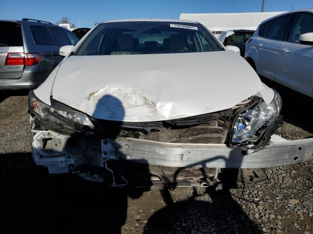 19XFB4F34DE202253 - 2013 HONDA CIVIC HYBRID L WHITE photo 5