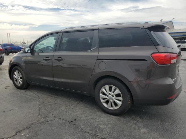 KNDMB5C18G6112355 - 2016 KIA SEDONA LX CHARCOAL photo 2