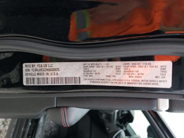 1C4RJHCG0N8605625 - 2022 JEEP GRAND CHER TRAILHAWK 黑色 照片 14