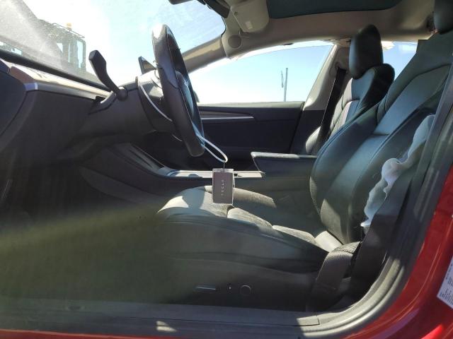5YJ3E1EA0NF285636 - 2022 TESLA MODEL 3 红色 照片 7