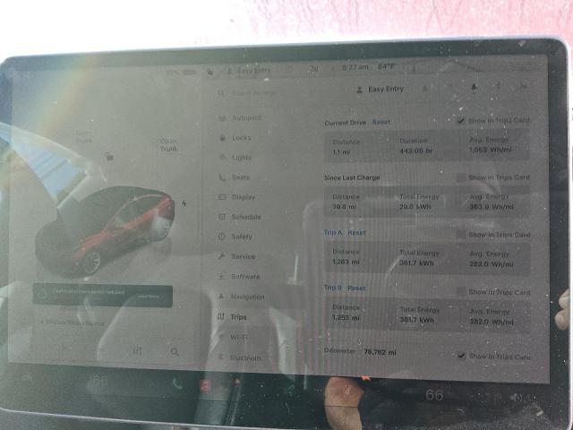 5YJ3E1EA0NF285636 - 2022 TESLA MODEL 3 红色 照片 9