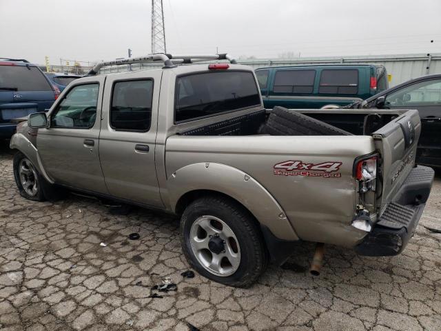 1N6MD27YX1C357907 - 2001 NISSAN FRONTIER CREW CAB SC TAN photo 2