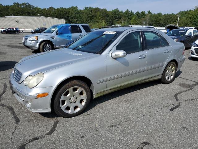 WDBRF84J75F675645 - 2005 MERCEDES-BENZ C 320 4MATIC SILVER photo 1