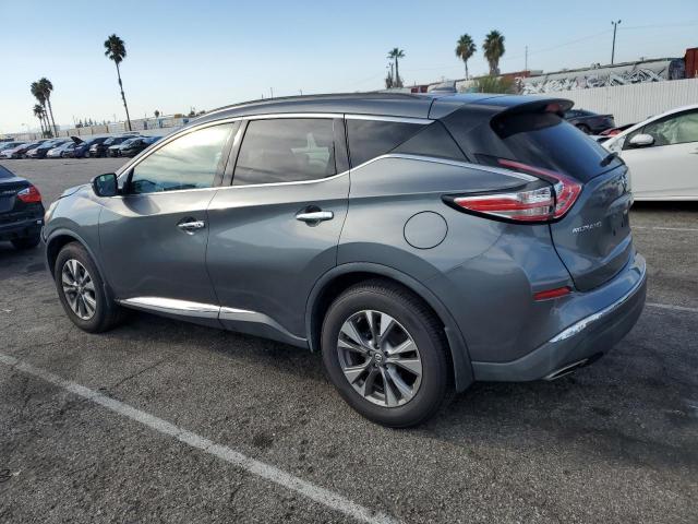 5N1AZ2MGXHN142525 - 2017 NISSAN MURANO S GRAY photo 2