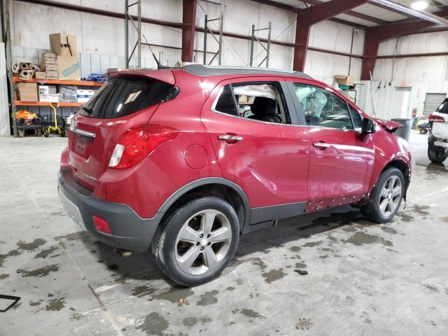 KL4CJASB4EB593530 - 2014 BUICK ENCORE BURGUNDY photo 3