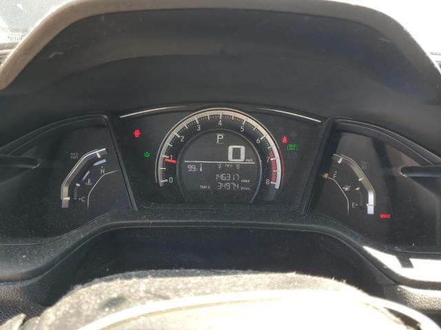 2HGFC2F52GH526590 - 2016 HONDA CIVIC LX ნაცრისფერი ფოტო 9