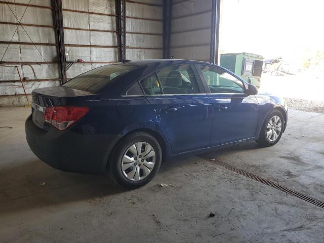 1G1PC5SH2C7375110 - 2012 CHEVROLET CRUZE LS BLUE photo 3