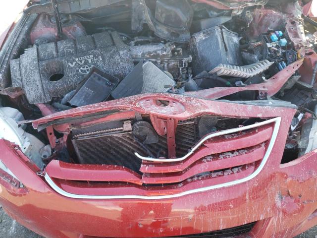 4T1BF3EK9AU515278 - 2010 TOYOTA CAMRY BASE RED photo 11