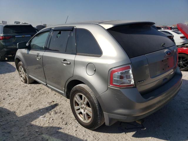 2FMDK38C38BA51350 - 2008 FORD EDGE SEL SILVER photo 2