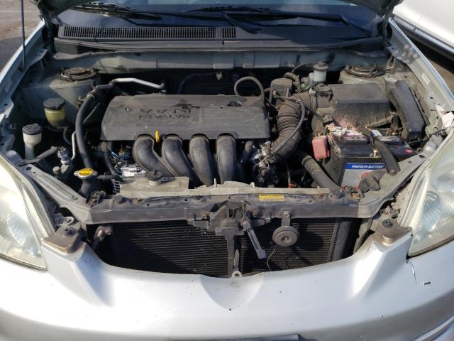 2T1KR32E43C100296 - 2003 TOYOTA COROLLA MA XR SILVER photo 11