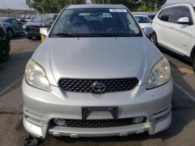 2T1KR32E43C100296 - 2003 TOYOTA COROLLA MA XR SILVER photo 5