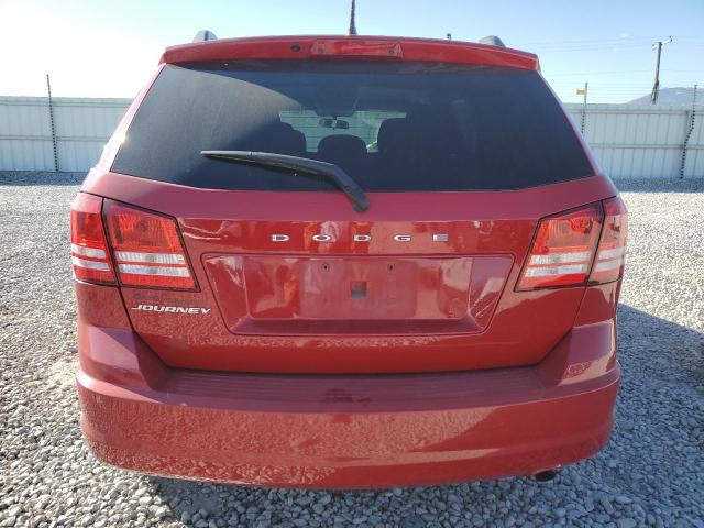 3C4PDCABXJT236907 - 2018 DODGE JOURNEY SE RED photo 6