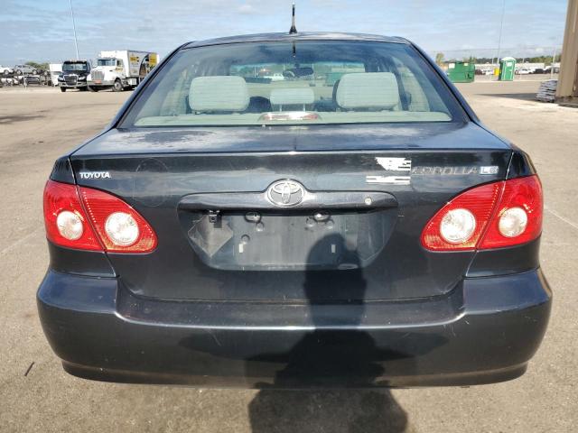 2T1BR32E46C643510 - 2006 TOYOTA COROLLA CE შავი ფოტო 6