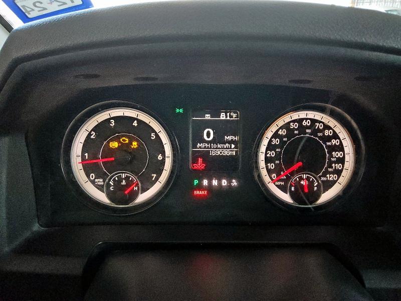 1C6RR7FG1FS622542 - 2015 RAM 1500 ST BLACK photo 9