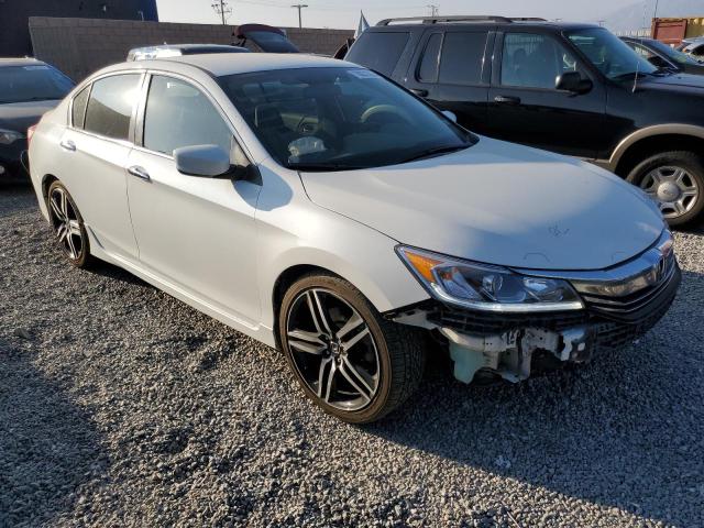 1HGCR2F11HA088482 - 2017 HONDA ACCORD SPORT SPECIAL EDITION WHITE photo 4