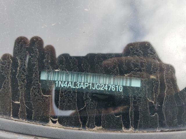 1N4AL3AP1JC247610 - 2018 NISSAN ALTIMA 2.5 ნაცრისფერი ფოტო 13