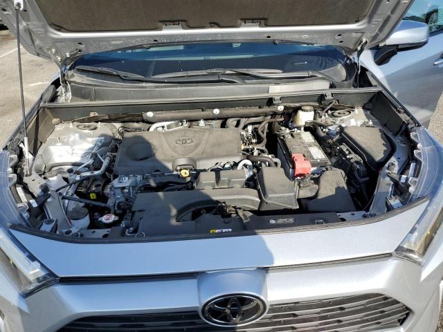 2T3C1RFVXNC204780 - 2022 TOYOTA RAV4 XLE PREMIUM SILVER photo 11