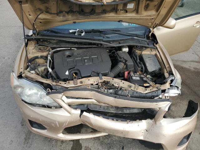 2T1BU4EE5CC908561 - 2012 TOYOTA COROLLA BASE TAN photo 11